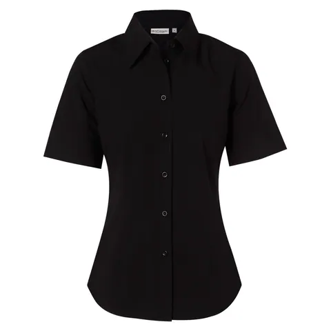 Benchmark Women's Cotton/Poly Stretch Sleeve Shirt