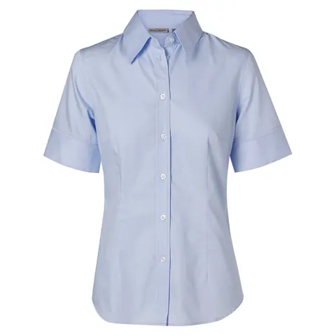 Benchmark Women's Fine Twill Short Sleeve Shirt