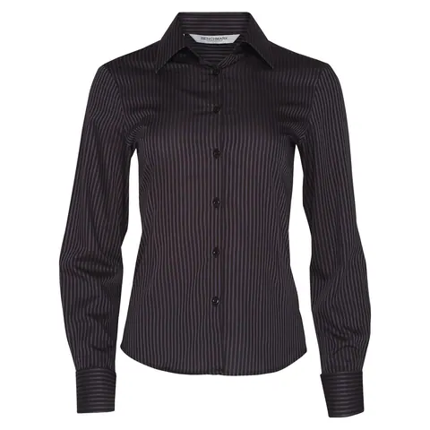 Benchmark Women's Dobby Stripe long sleeve shirt