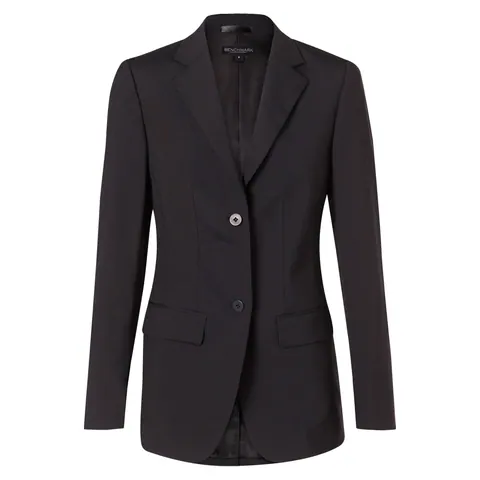 Benchmark Women's Wool Blend Stretch Mid Length Jacket