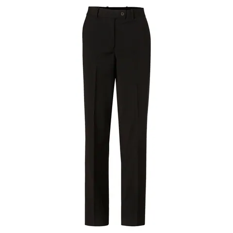 Benchmark Women's Wool Blend Stretch Slim Leg Flexi Waist Pants