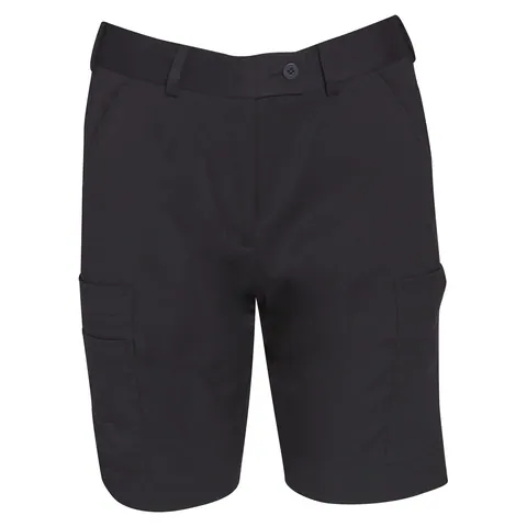 Benchmark Ladies Utility Cargo Shorts in Navy