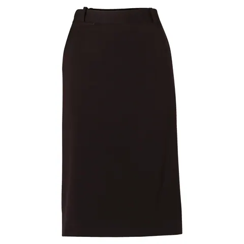 Benchmark Women's Poly/Viscose Stretch Twill Flexi Waist A-line Utility Lined Skirt
