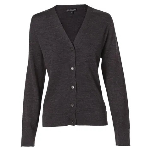 Benchmark Women's V-Neck Long Sleeve Cardigan