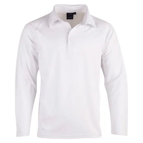 Winning Spirit CRICKET POLO Long Sleeve Men's