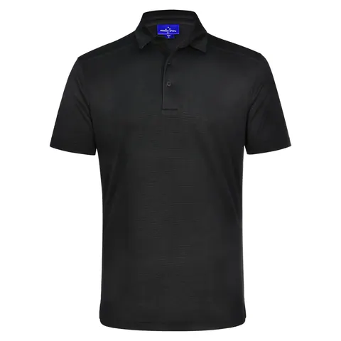 Winning Spirit Bamboo Charcoal Corporate Short Sleeve Polo Men's