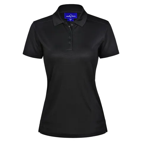 Winning Spirit Bamboo Charcoal Corporate Short Sleeve Polo Ladies