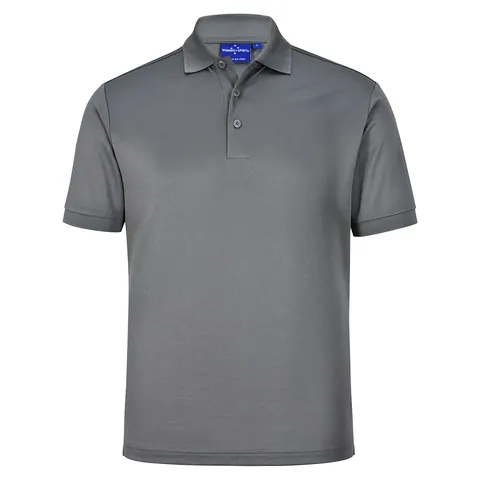 Benchmark Mens Sustainable Poly/Cotton Corporate SS Polo