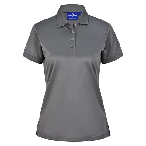 Benchmark Ladies Sustainable Poly/Cotton Corporate SS Polo