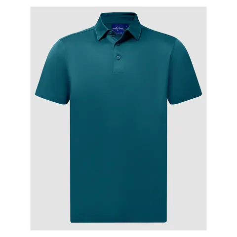 Benchmark Sustainable Jacquard Knit Polo Men's