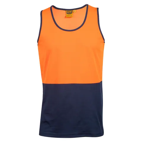 Australian Industrial Wear Hi Vis Safety Singlet