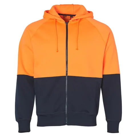 Australian Industrial Wear Hi Vis Two Tone Fleece Hoodie