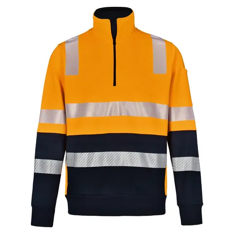 Australian Industrial Wear Vic Rail Hi Vis Safety Jumper- Unisex
