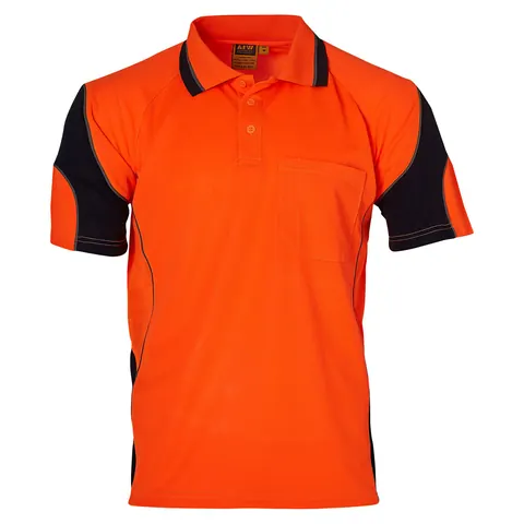 Australian Industrial Wear Alliance Short Sleeve Safety Polo - Unisex