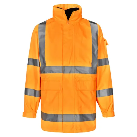 Australian Industrial Wear VIC Rail Hi Vis Safety Jacket - Unisex