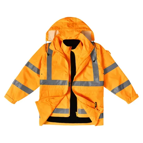 Australian Industrial Wear VIC Rail Hi Vis 3 in 1 Safety Jacket and Vest - Unisex