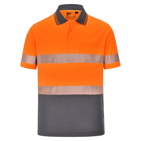 Australian Industrial Wear Unisex Cooldry® Segmented SS Polo