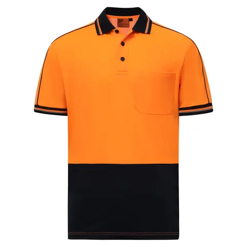 Australian Industrial Wear Hi Vis Sustainable Cool-breeze Safety Polo
