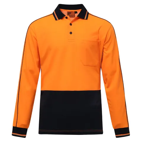 Australian Industrial Wear Hi Vis Sustainable Cool-breeze Safety Polo