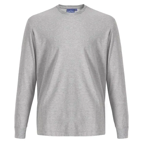 Winning Spirit Mens Premium Cotton Face L/S Tee