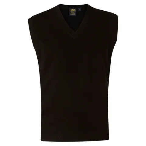 Benchmark Unisex Wool/Acrylic V-neck Vest