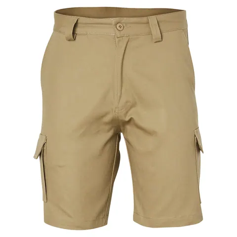 Australian Industrial Wear Men's Heavy Cotton Drill Cargo Shorts