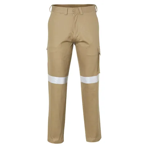 Australian Industrial Wear Pre-shrunk Drill Pants with 3M Tapes Stout Size