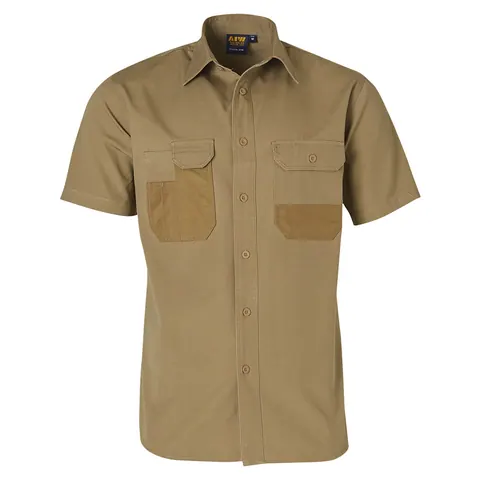 Australian Industrial Wear Durable Short Sleeve Work Shirt