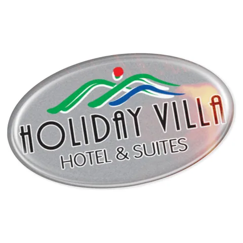 Resin Coated Labels 74 x 43mm Oval