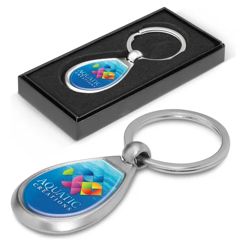 Drop Metal Key Ring