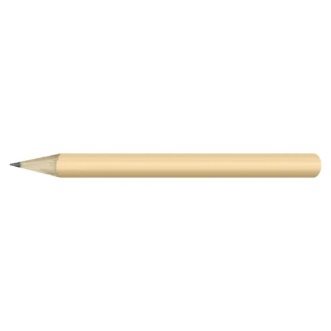 HB Mini Pencil in natural