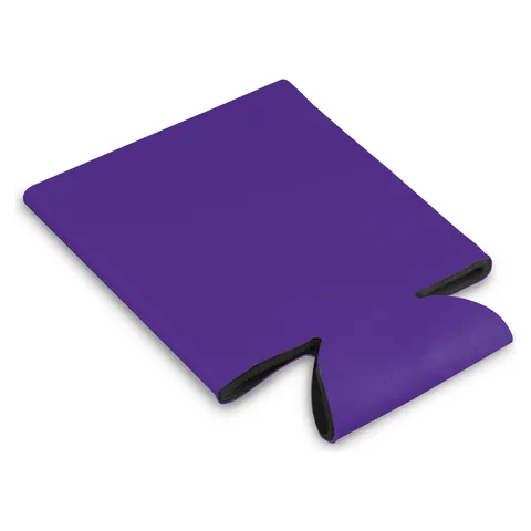 Budget Stubby Cooler purple