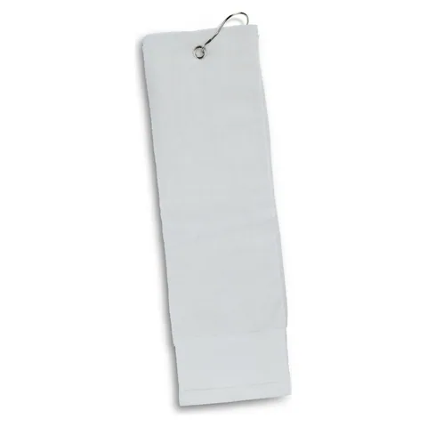 Golf Towel in white