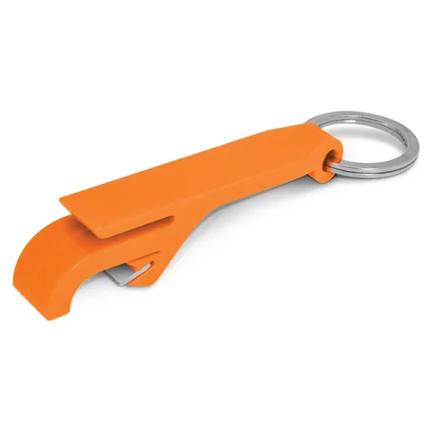 Snappy Bottle Opener Key Ring orange