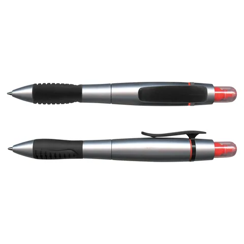 Duo Pen with Highlighter orange