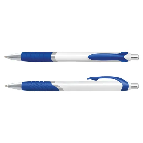 Jet Pen - White Barrel blue