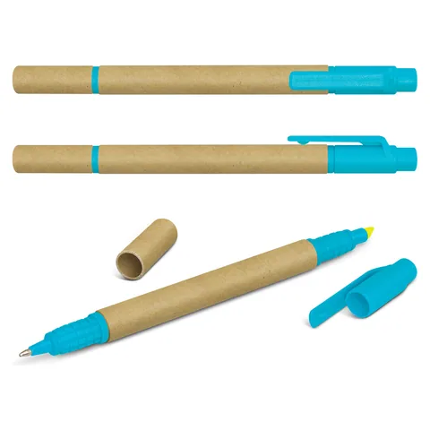 Kraft Pen Highlighter lblue