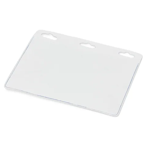 Clear Vinyl ID Holder in clear