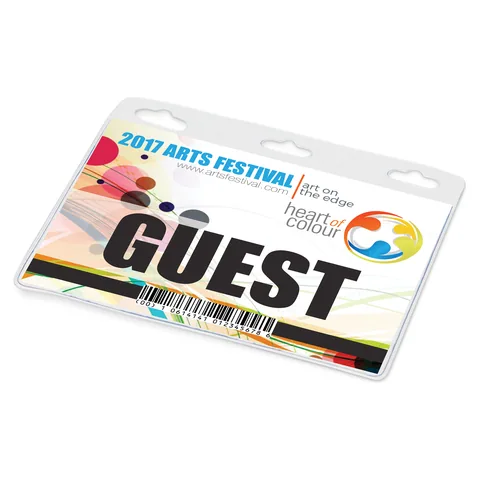 Clear Vinyl ID Holder
