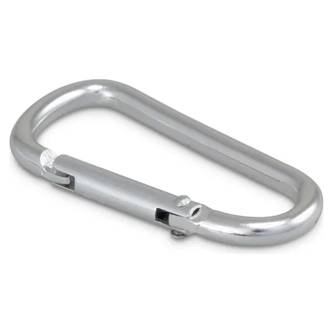 Carabiner in silver