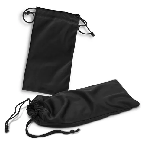 Microfibre Pouch in black