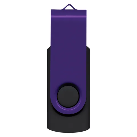 Helix 4GB Mix & Match Flash Drive purple