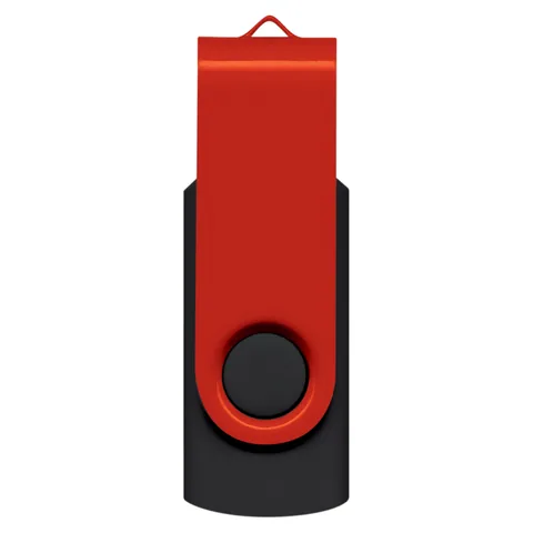 Helix 4GB Mix & Match Flash Drive red
