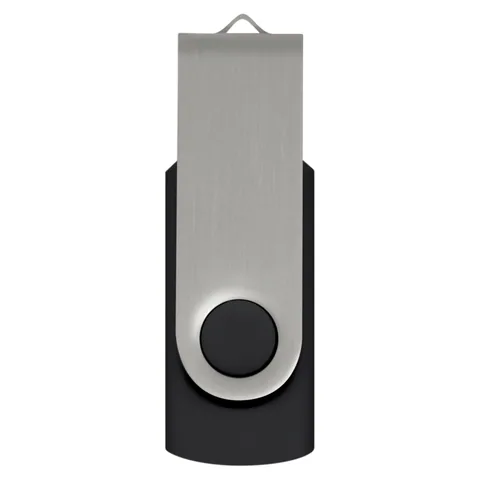 Helix 4GB Mix & Match Flash Drive in silver