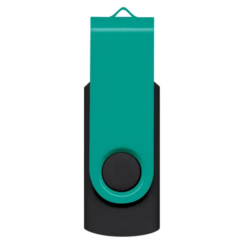 Helix 4GB Mix & Match Flash Drive teal