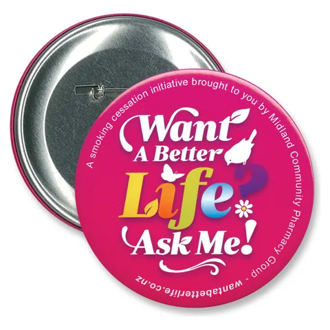 Button Badge Round - 90mm