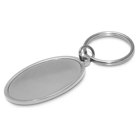 Surf Key Ring in silver