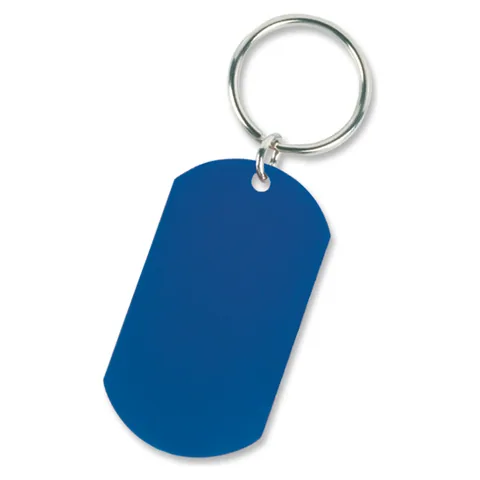 Lotus Key Ring in blue