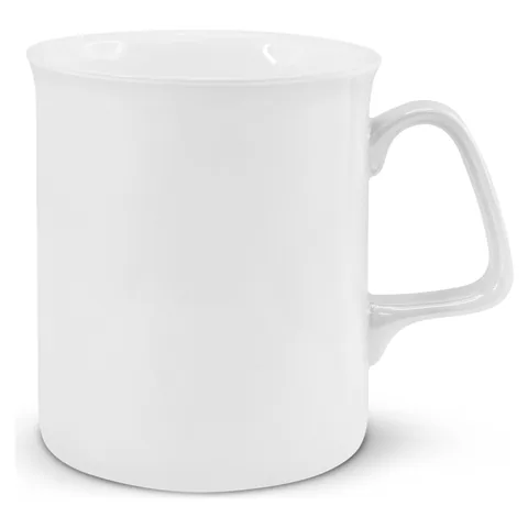 Chroma Bone China Coffee Mug in white