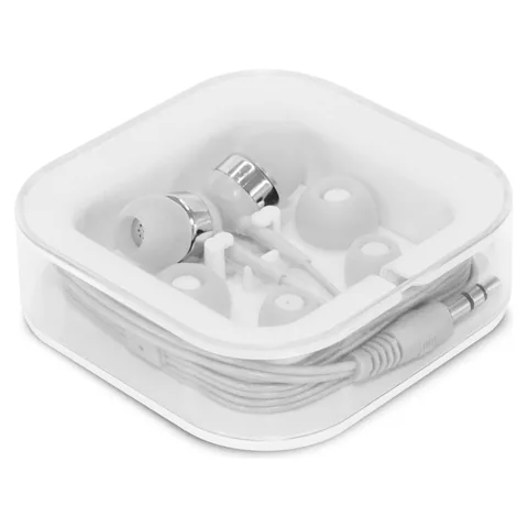 Helio Earbuds in white